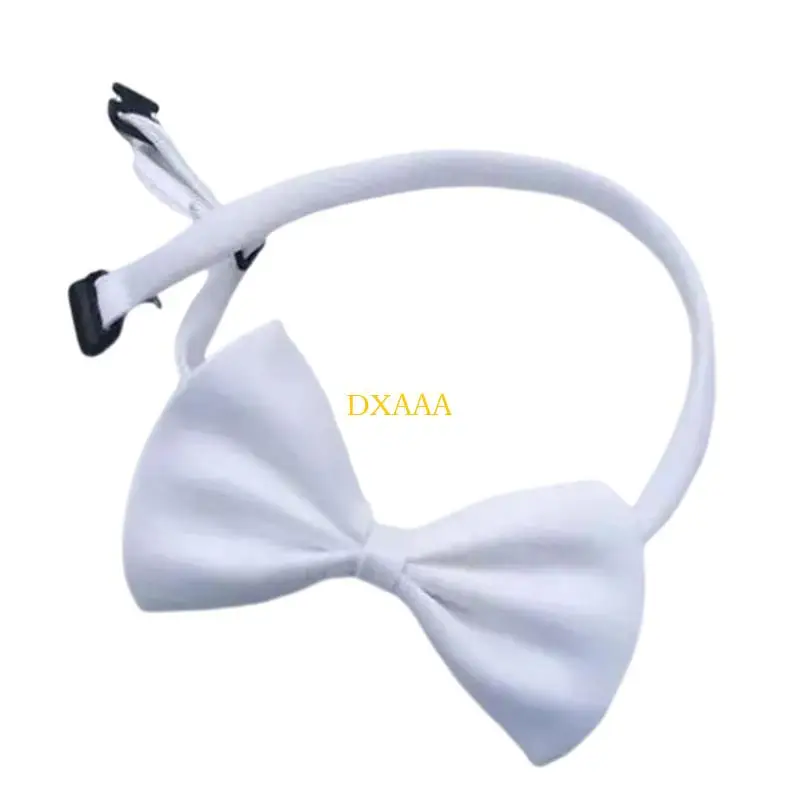 dxaa調整可能な子供たちボウタイエラスティックネックネクフォーマルな時折ファッションネックウェア