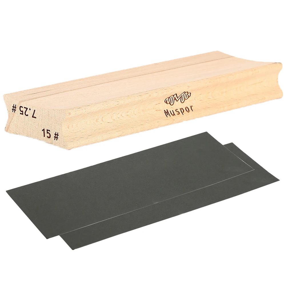 Guitar Sanding Block Dual Purpose Radius Fret Leveling Sanding Block Radius Fingerboard Fret Leveling Tool for Guitar Bass