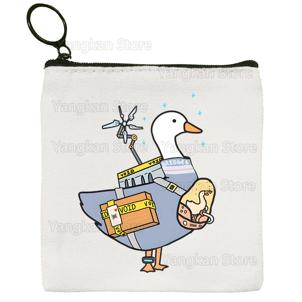 

Death Stranding Kojima Canvas Card Coin Purse Female Cute Simple Coin Mini Zipper Bag