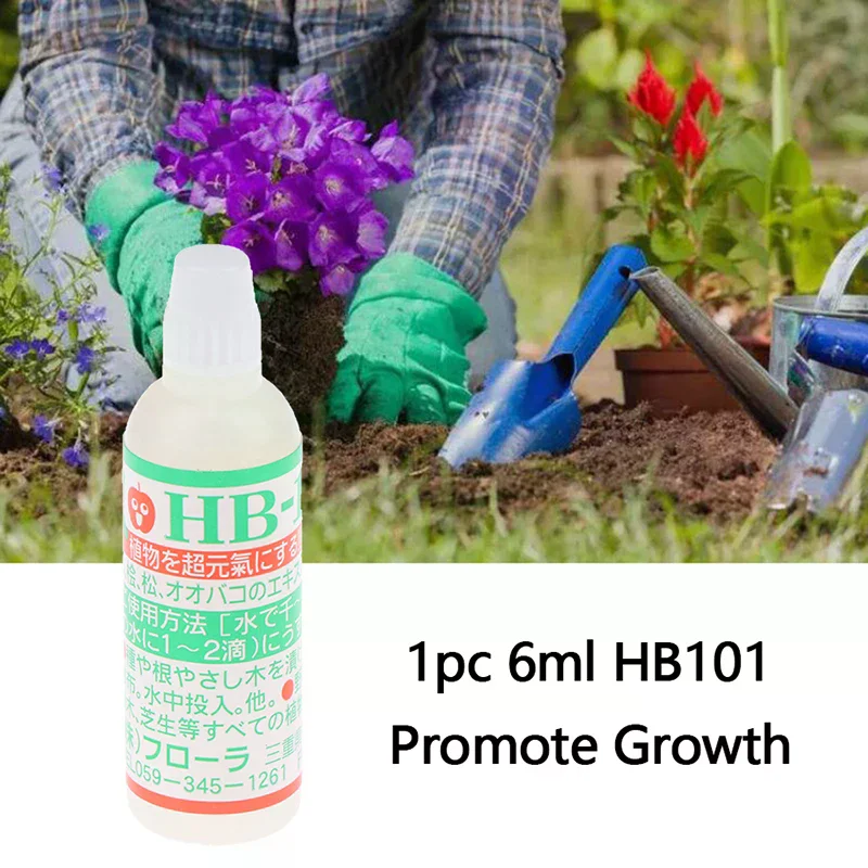 1Pc 6ml HB101 Promote Growth and Strong Root Liquid Plant Slow-Release Vitality Liquid Nutrient Liquid Rooting Liquid