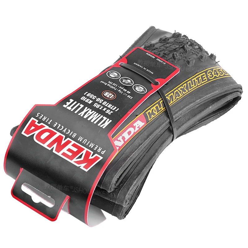 AliExpress NONE KENDA Bicycle Tire 26x1.95 (50-559) 120TPI Kevlar Anti Puncture Foldable Ultralight 345g MTB XC Cycling Tire Bike Accessories