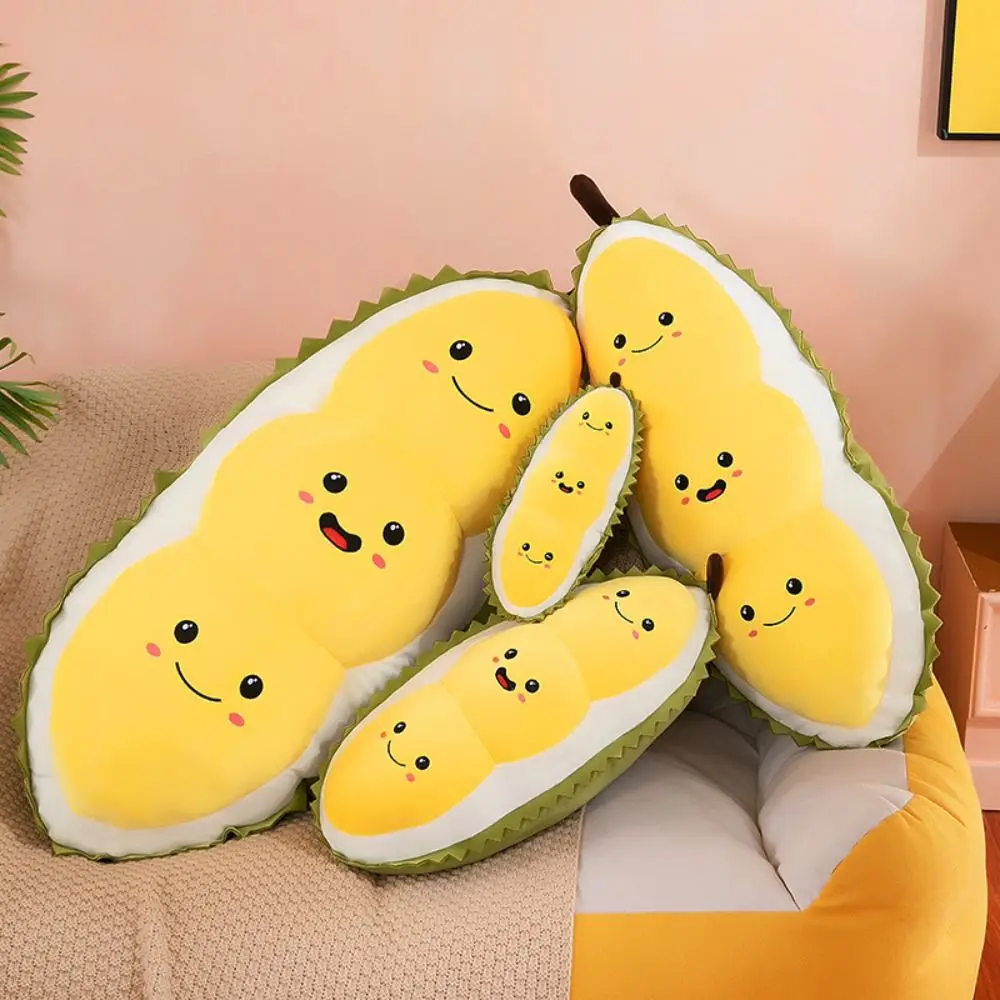 

Fluffy Durian Hugging Pillow Soft Collection Fruit Durian Plush Pillow 30cm Appease Durian Plush Toy Boys Girls