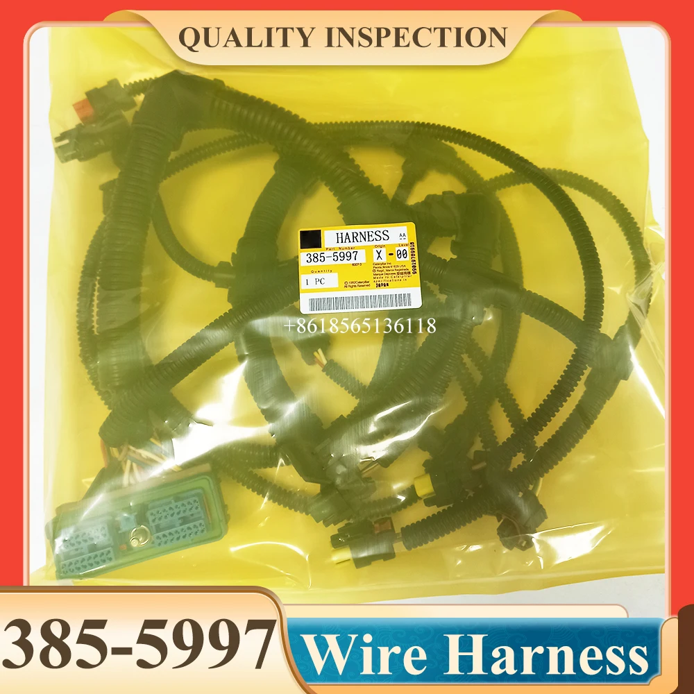 

3855997 High Quality 385-5997 Engine Wiring Harness for Caterpillar 323D2 L C7.1 Excavator Spare Parts Wiring Cable