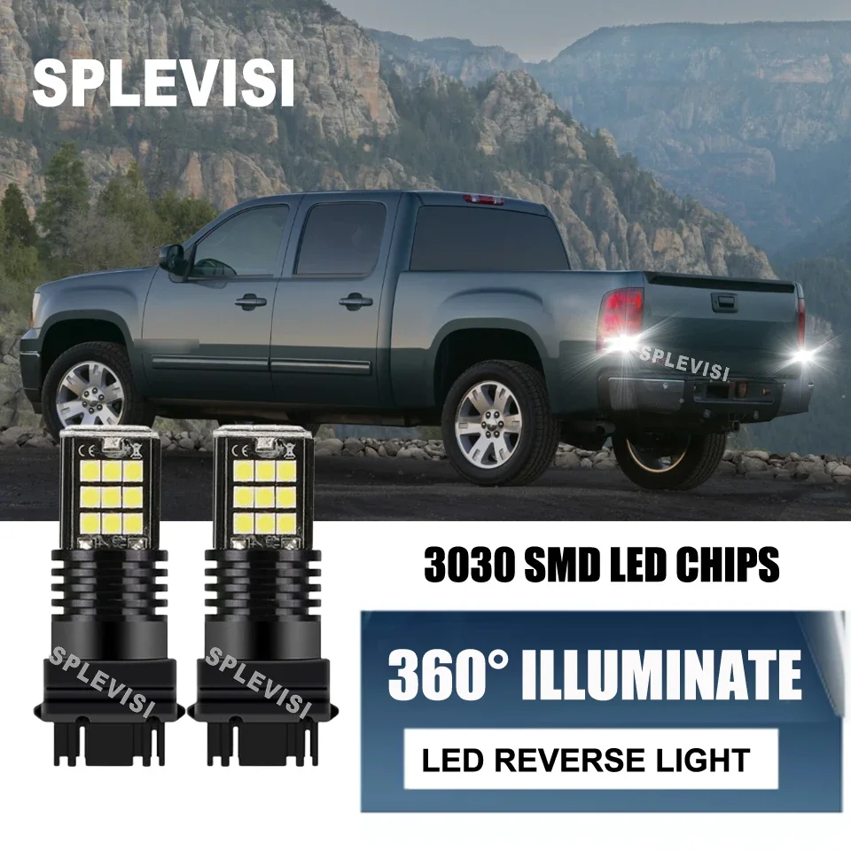 

2xLED 3157 Reverse Light For GMC Sierra1500 1999-2013 1999 2000 2001 2002 2003 2004 2005 2006 2007 2008 2009 2010 2011 2012 2013