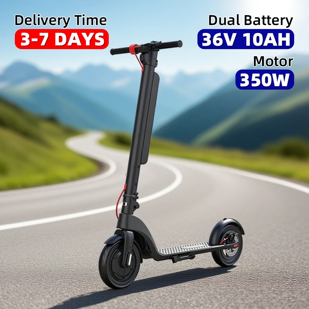 

One piece dropshipping 10 inch electric scooter 350W36V10AH lithium battery folding electric scooter in stock in the United Stat