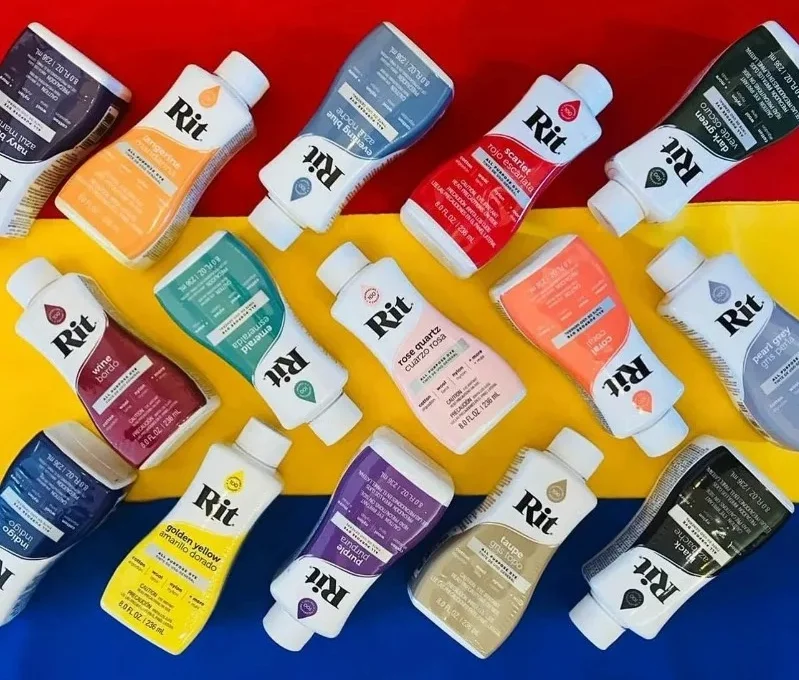 American Rit 236ML Multifunctional Dye Solution Cotton Linen Viscose Wool Nylon Baby Clothes Fabric Coloring Alteration Colors