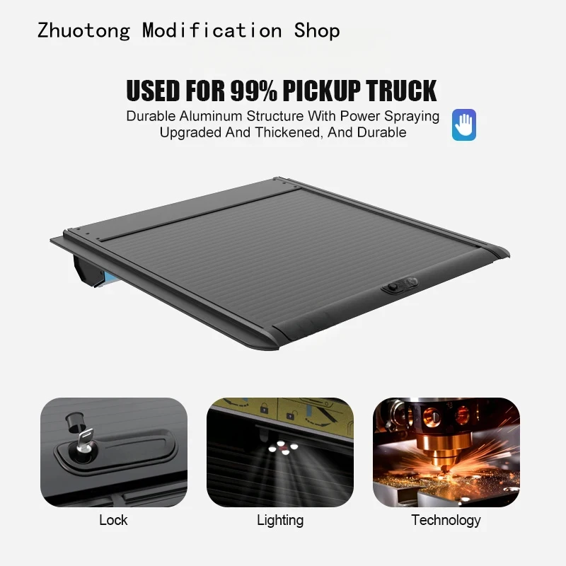 Performance Upgrade Zolionwil Manual Ing Roller Pickup Bed Tonneau Cover Zxauto Terralord GRAND TIGER G