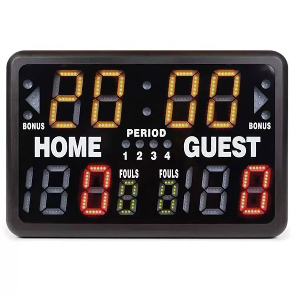 Draagbare Scorer LED-display Scorebord Basketbal Volleybal Worstelen Scoren Timing Desktop Scorer met standaard