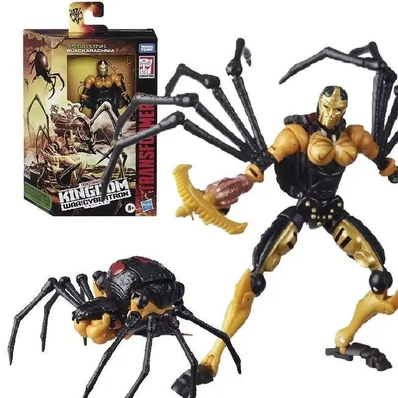 Nieuwe inventaris Transformer G1 Black Widow Geanimeerd speelgoed Garagekit ‌ Art Toy festival cadeau anime karakter verzamelmodel beweegbaar