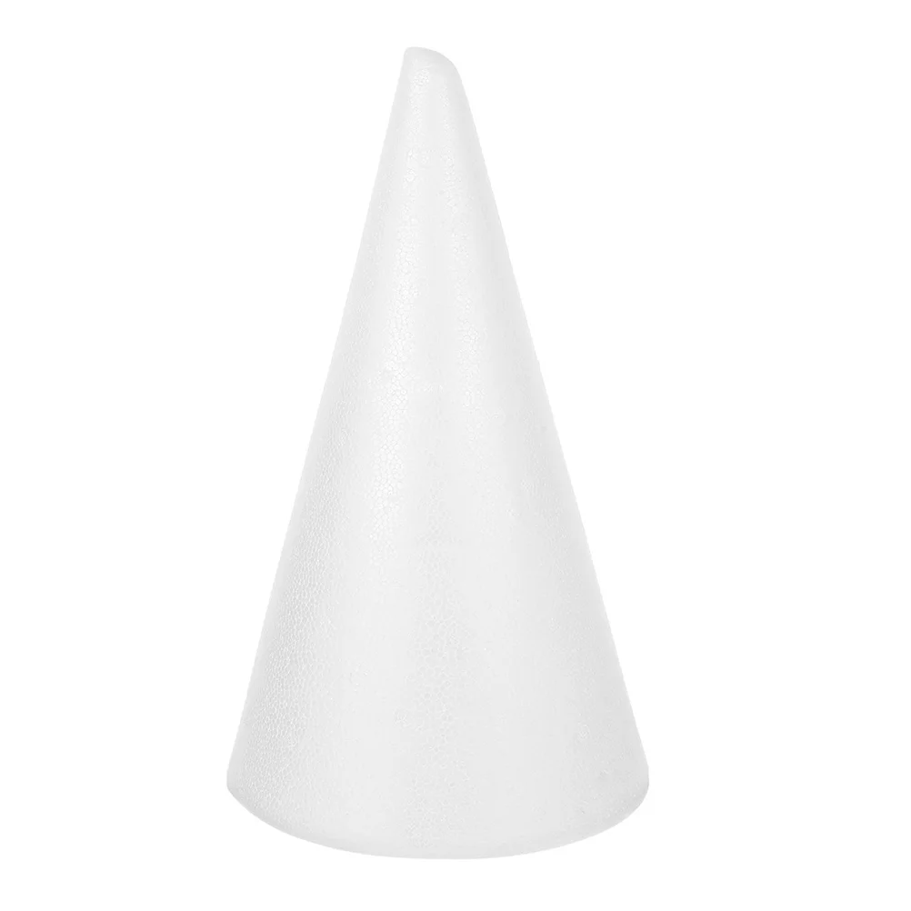 

Foam Cone White Polystyrene Craft Cones For Diy Christmas Decorations Floral Arrangements Party Supplies Reusable