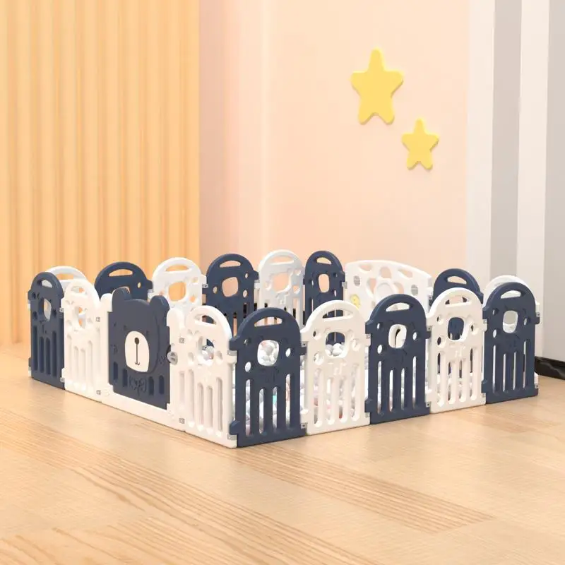 Baby Playpen Indoor Fence for Children Indoor Protection Play Ground Game Baby Arena Toddler Folding Safety Barrier Playards
