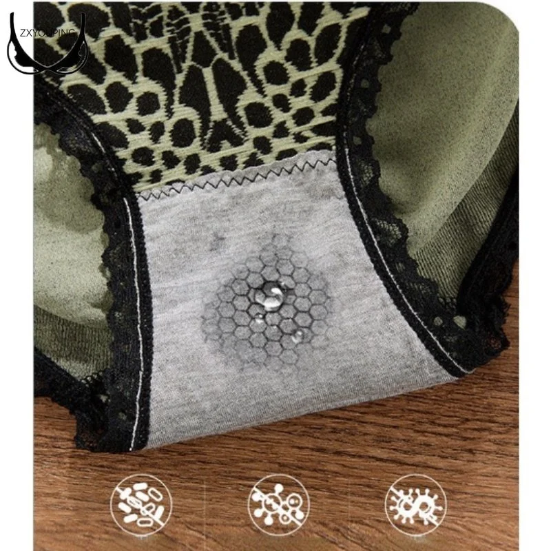 3ks Palace Pants Mid Rise Abdomen Slimming Slipy Sexy Body Shaping Butt Lifting Slipy Antibakteriální dámské kalhotky s krajkovým okrajem - náhled 5