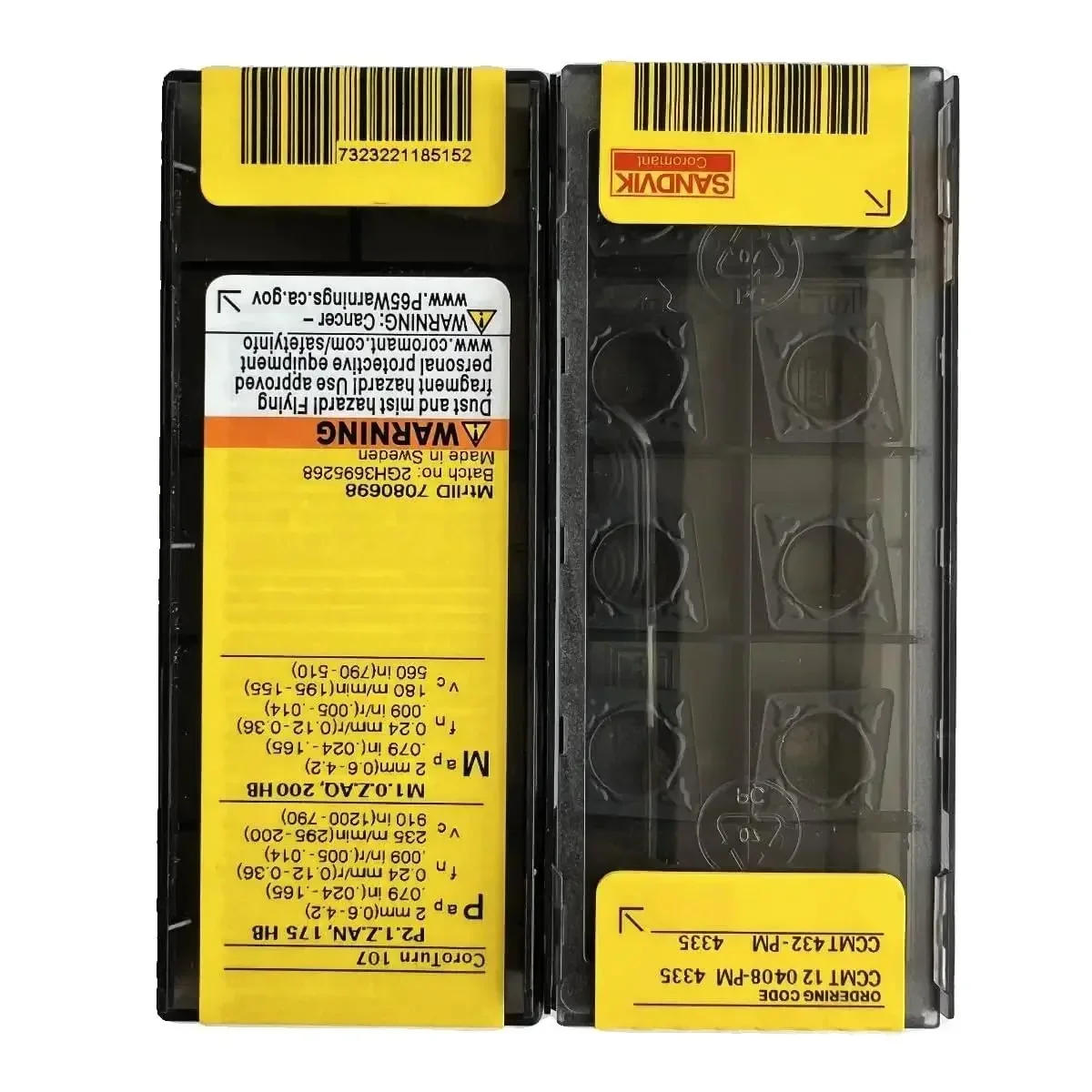 

CCMT120408-PM 4335 Alloy blade 10Pcs