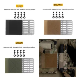 Hook & Loop expansion side panel hunting vest chest hanging MOLLE TEGRIS board side panel