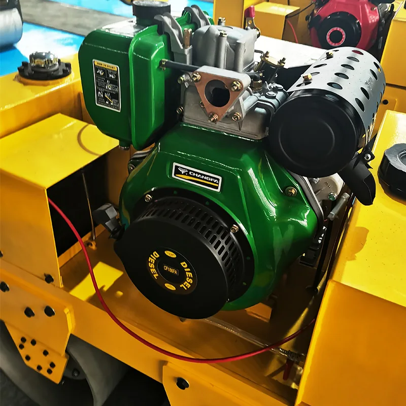 Harga pabrik roller jalan Cina 280kg vibrating earth compactor vibratory mini road roller