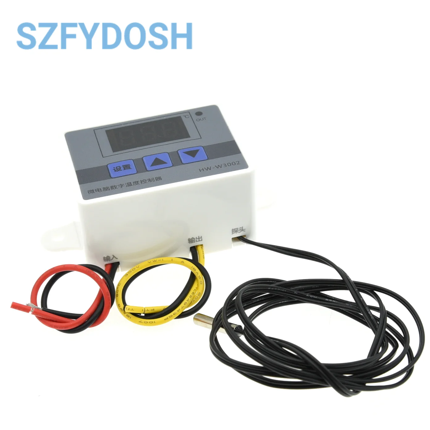 24V/220V W3002 Digital Temperature-Controller Microcomputer Thermostat Thermoregulator Heat Cool Temp Thermostat Control Switch