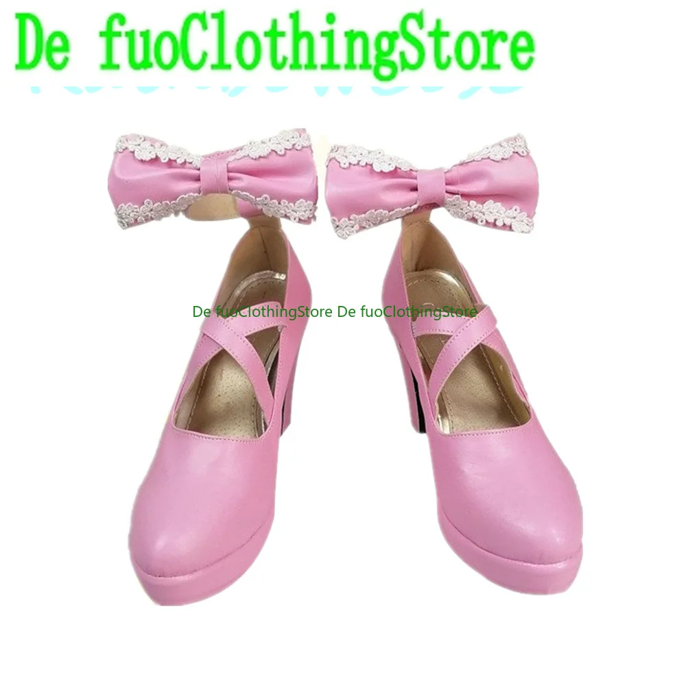 Defuo Who Made Me A Princess Atanasia Athy Cosplay Shoes Boots Game Anime Game Role-playing Halloween Party Props Shoes Boots