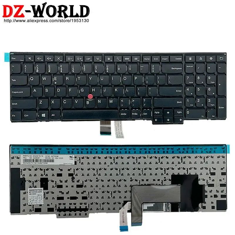 LT Lithuanian Backlit Keyboard for Lenovo Thinkpad P50S T560 W540 T540P W541 T550 W550S L540 L560 L570 E531 E540 Lapotp 04X6381