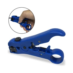 Wire Cable Tools Automatic Stripping Pliers Universal Coaxial Cable Wire Stripper Stripping Crimping Tools With Hexagon Wrench