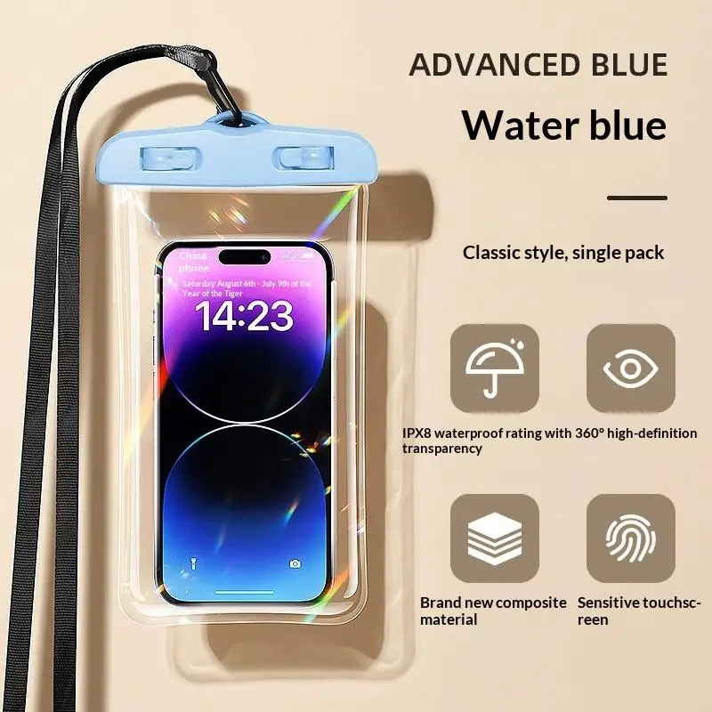 High-Quality Waterproof Phone Bag Perfect for Drift Diving Swimming and Underwater Exploration