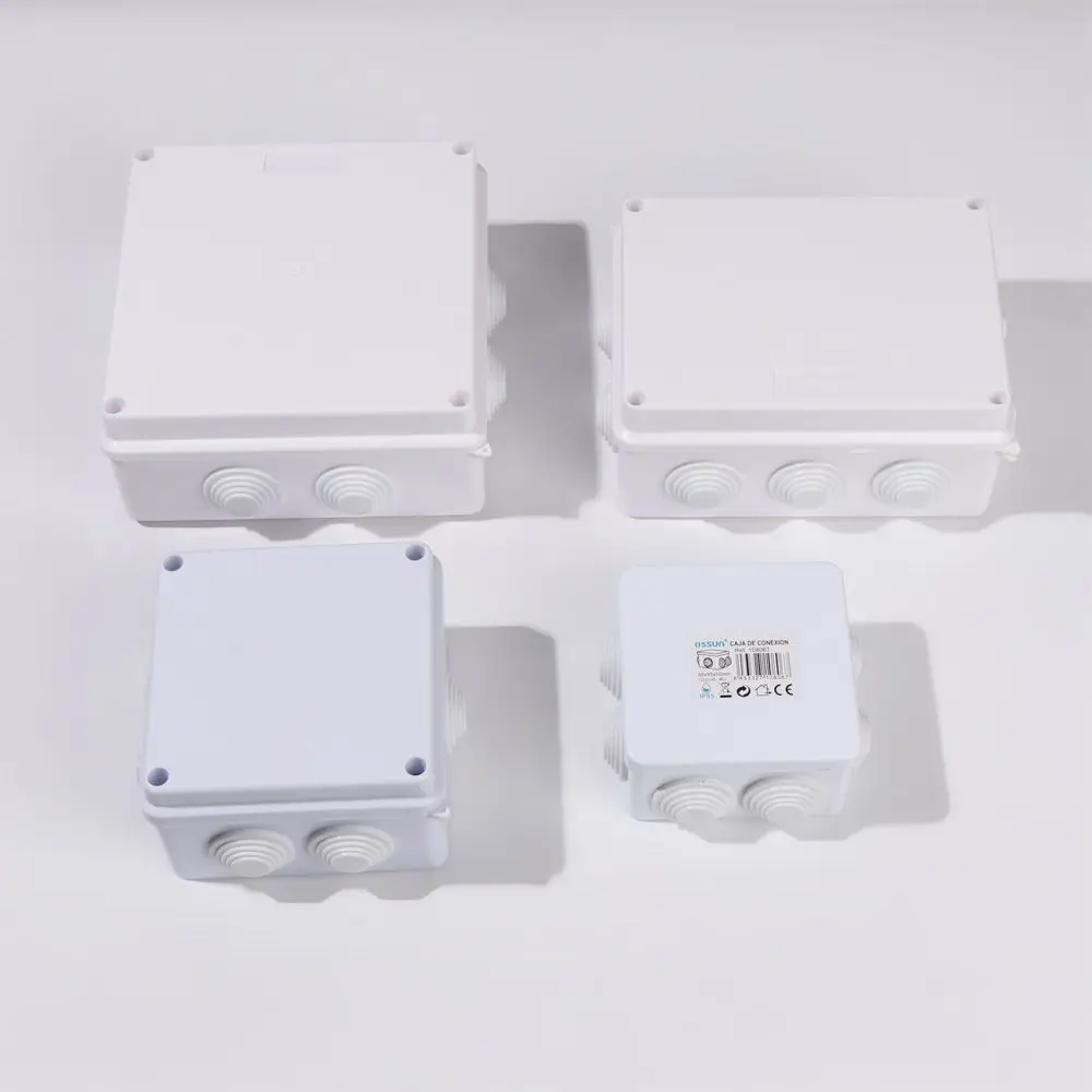 ABS Plastic Waterproof Power Box IP65 Electric Control Box DIY Indoor Outdoor Wire Shell Connection Cable Branch Junction Box image 2