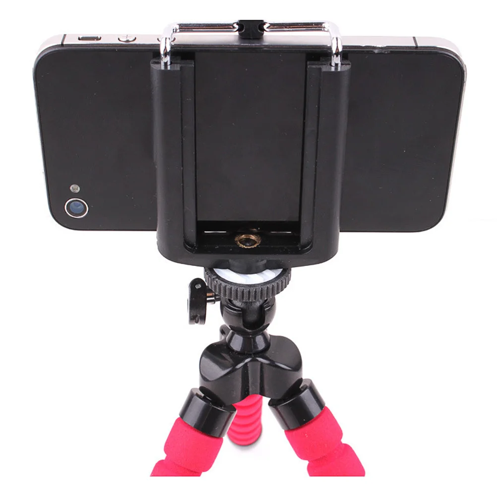 

3Pcs Flexible Tripod for Smartphone Octopus Sponge Phone Holder Light Weight Travel Selfie Stand with Enhanced Grip Rings and