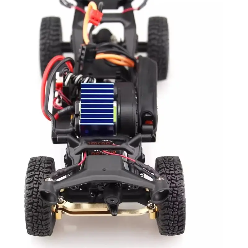 For Axial SCX30 1/30 Aluminum Alloy Motor Heat Dissipation RC Remote Control Model Car Upgrade Accessories
