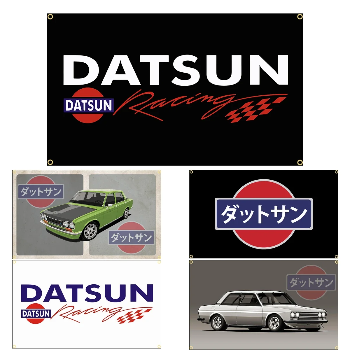 FLAGDOM 90x150cm Datsuns flag Polyester Printed Car Banner For Decor