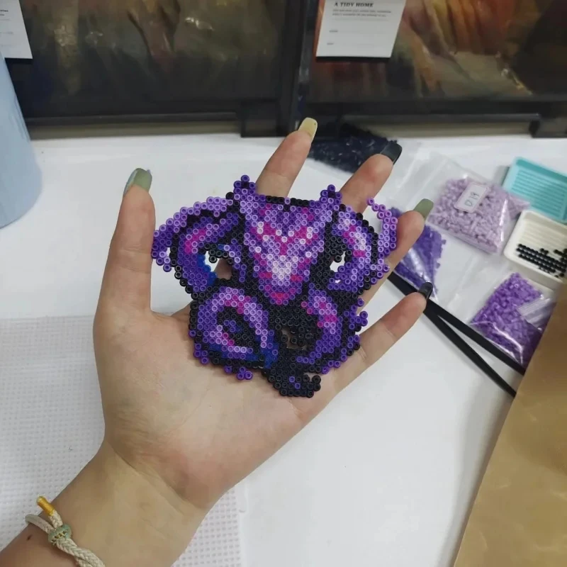 2000Pcs 2.6mm Hama Perler Fuse Beads, Cute Creative Fuse Beads, Educational DIY Handmade Beads Puzzle Craft Toys