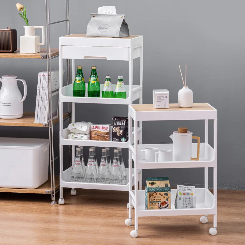 Cart Storage Rack, Floor To Floor Storage, Small Cart Kitchen Storage, Multi-level Bathroom, Bathroom, Living Room Storage Rack