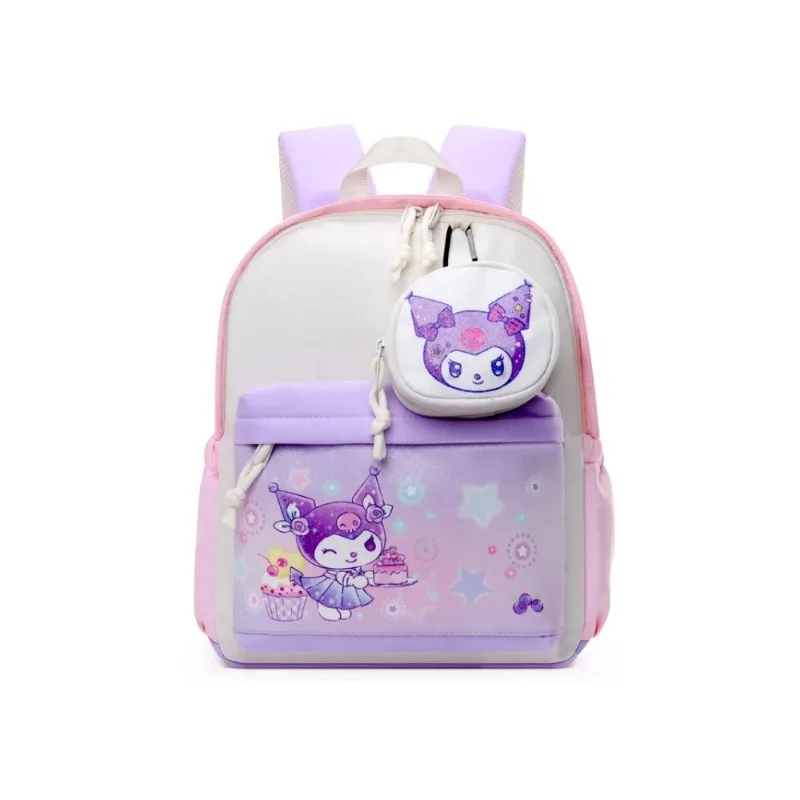 

Sanrio Anime Backpack Cute Design Kuromi Hello Kitty My Melody Pochacco Cartoon Kindergarten Schoolbag