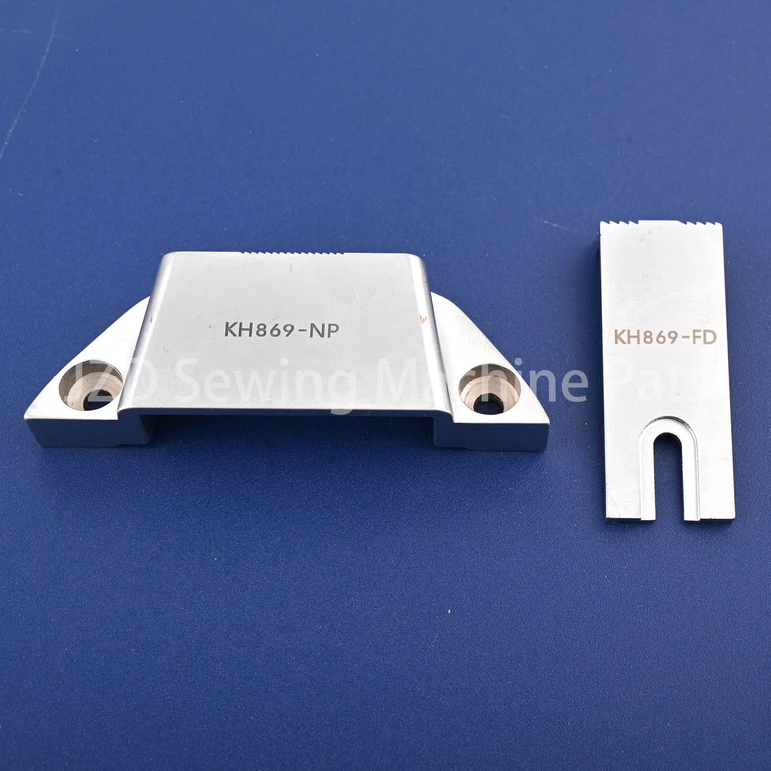 

﻿ KH869-NP & KH869-FD Needle Plate + Feed Dog Fit for DURKOPP ADLER 869 Sewing Machine Parts #KH869-NP / FD