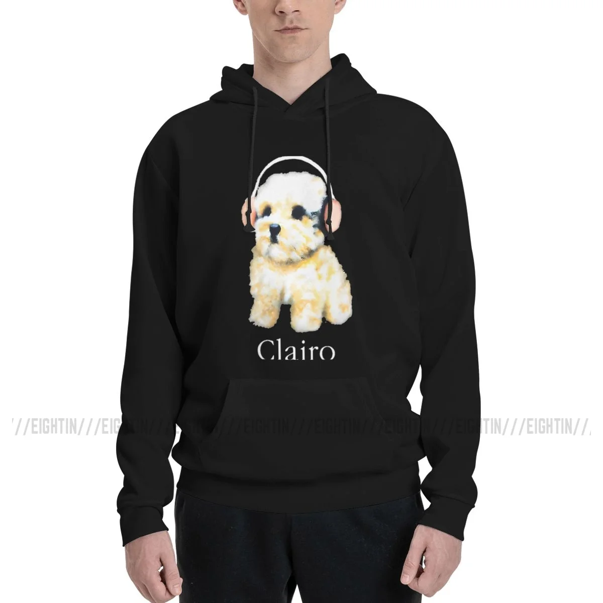 Clairo Dog Music Hoodies Men Women Funny Sweatshirts Autumn Oversized Pullovers