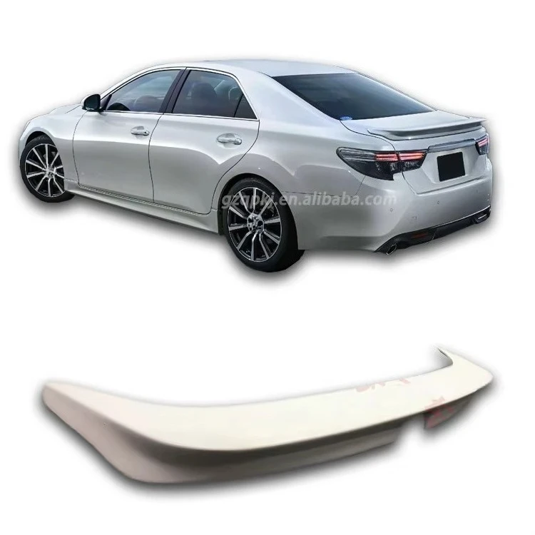 For TOYOTA Mark X Spoiler 2010-2018 REIZ Spoiler High Quality Carbon Fiber Rear Trunk Spoiler