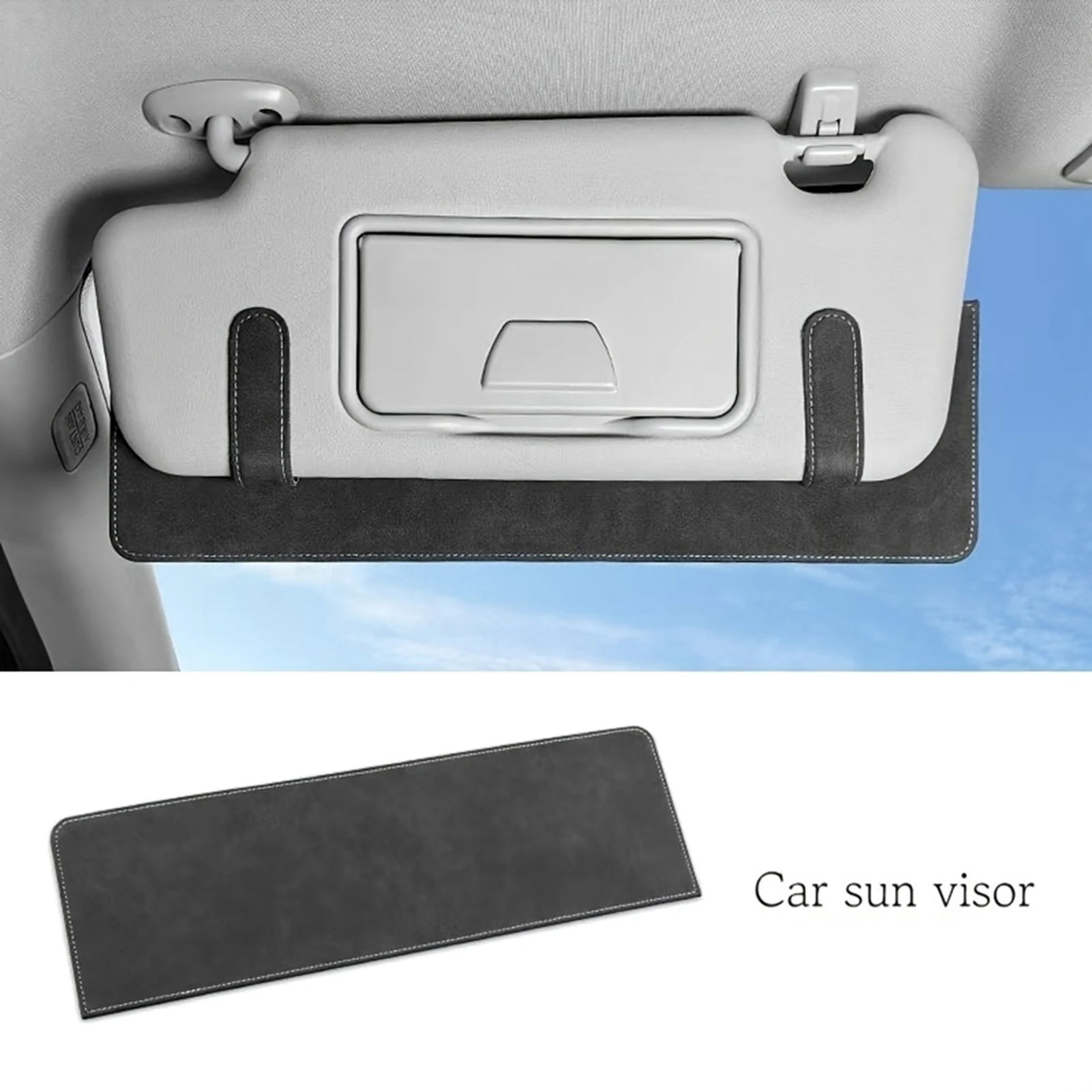 Anti Glare Sun Visor Extender with Strength and Durability -Performance Visor Suitable for All Vehicles Use