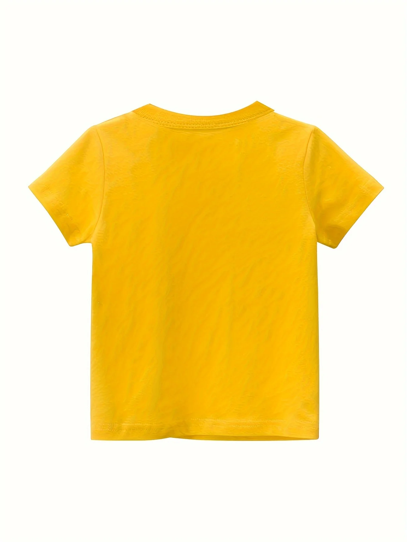 Boys Solid Color Leisure Sports T-shirts - Soft 100% Cotton, Breathable & Durable, Quick-Drying Summer Outdoor Clothing for Ever