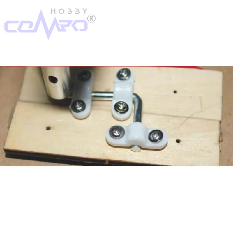 

20pcs Arch-shaped Landing Gear Plate Undercarriage Arched Groove Plate For Steel Wire Carbon Rod Fixed Wing RC Aircraft KT foam