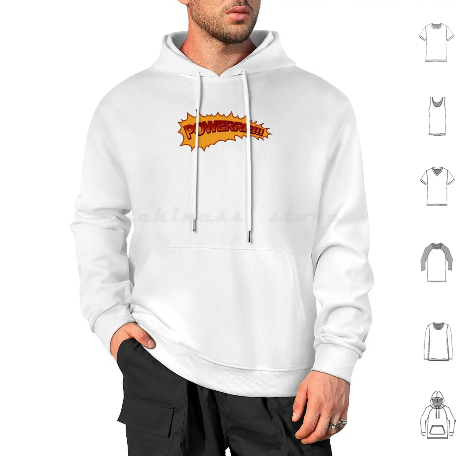 Powerrr!!! Hoodie cotton Long Sleeve Plus Ultra Katsuki Bakugo Bakugou All Might Midoriya Izuku Deku Shoot Style