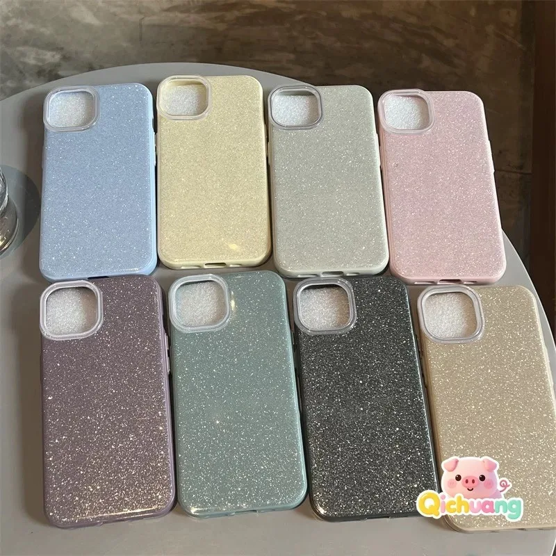 

For Honor 400 Pro 200 90 Smart 70 X5 X5B Plus Magic 7 6 5 4 Lite Play 10 Phone Case Glitter Luxurious Trendy IMD Hard Cover