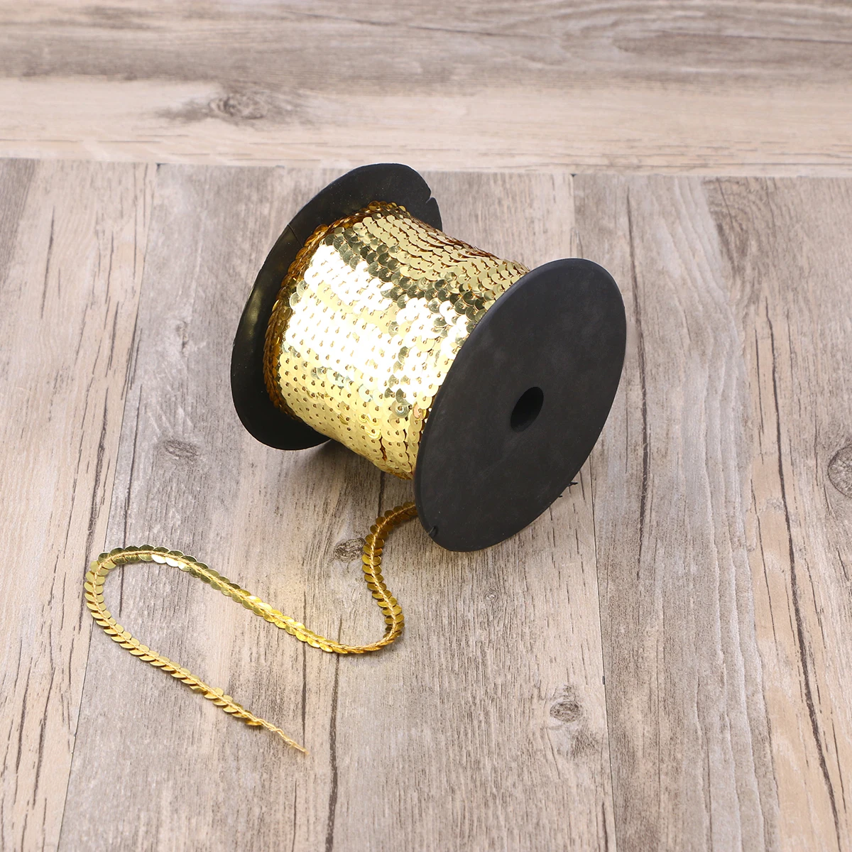 

Sequins Webbing 6mm Flat Elastic PVC Ribbon Silver Sequins String for DIY Attire Decoration Hats Embroidery Textile Art
