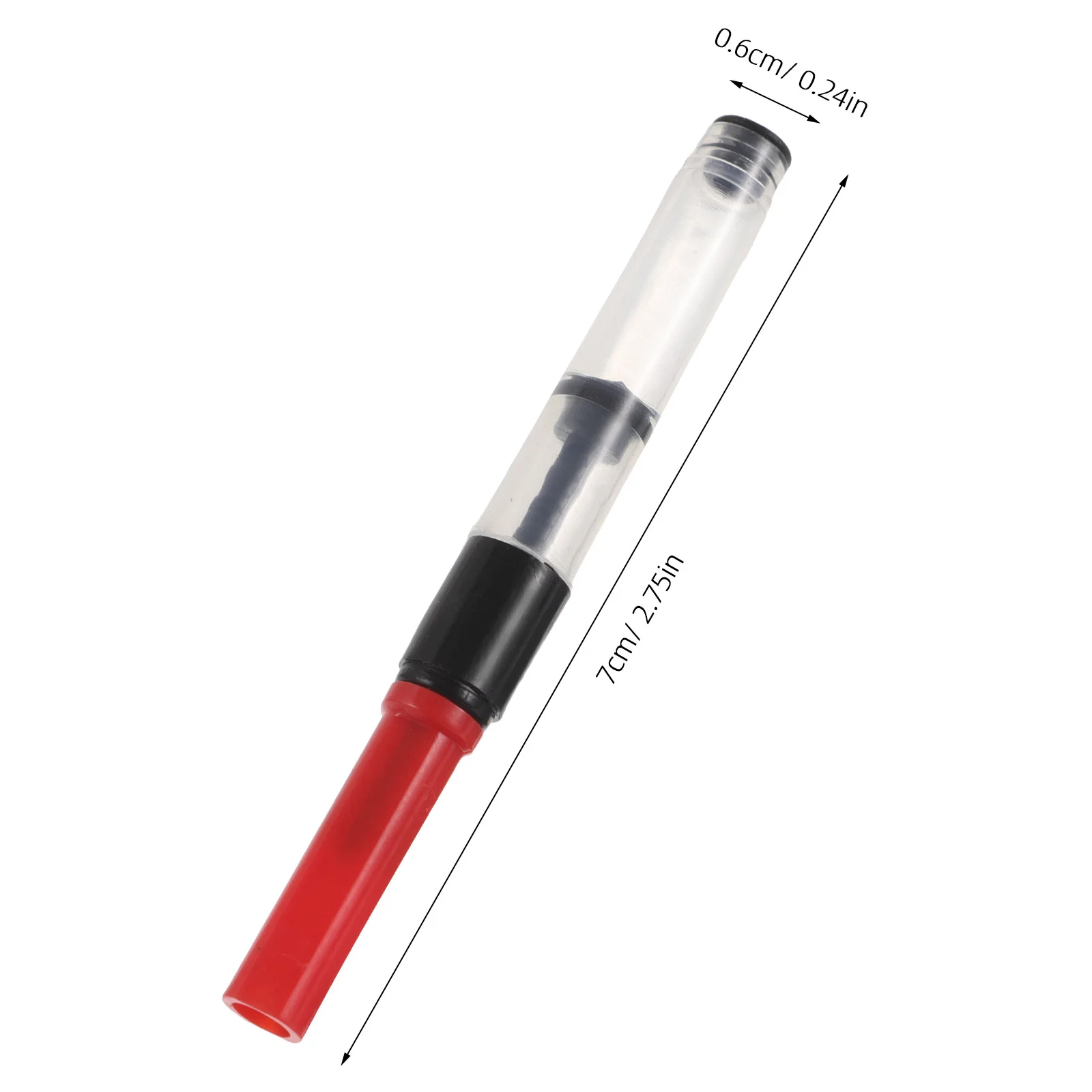 10 шт., стальная ручка, конвертер чернил 2,6 мм, универсальный прецизионный инструмент, легко вращающийся инструмент для заправки для офиса, школы, путешествий, художественные принадлежности