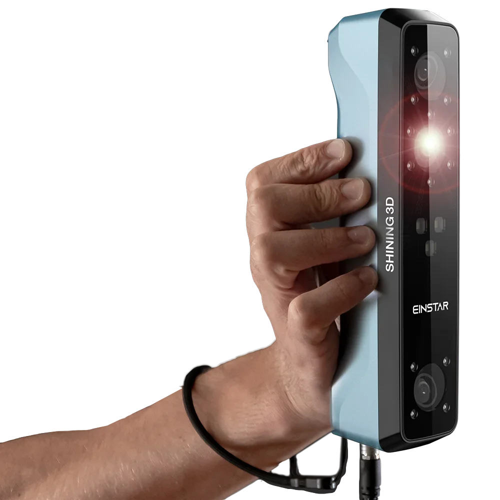 Shining 3D Einstar 3D Scanner With Free Visibility Marker Points High Color Fidelity Handheld 3d Scanner Scanning Machine