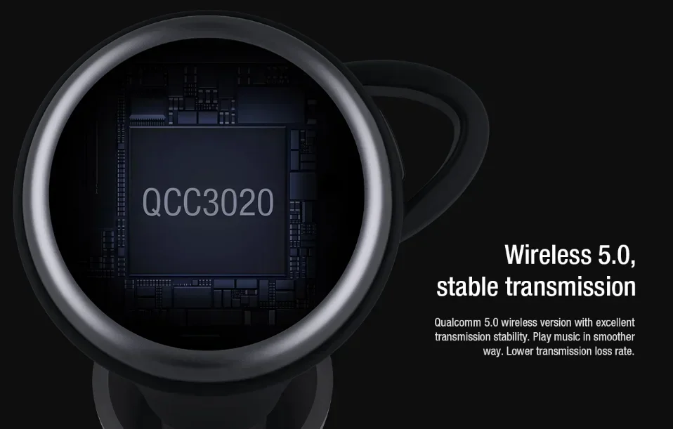 NOWE słuchawki Nillkin z redukcją szumów do iPhone'a 12, wodoodporne IPX5, słuchawki bezprzewodowe QCC