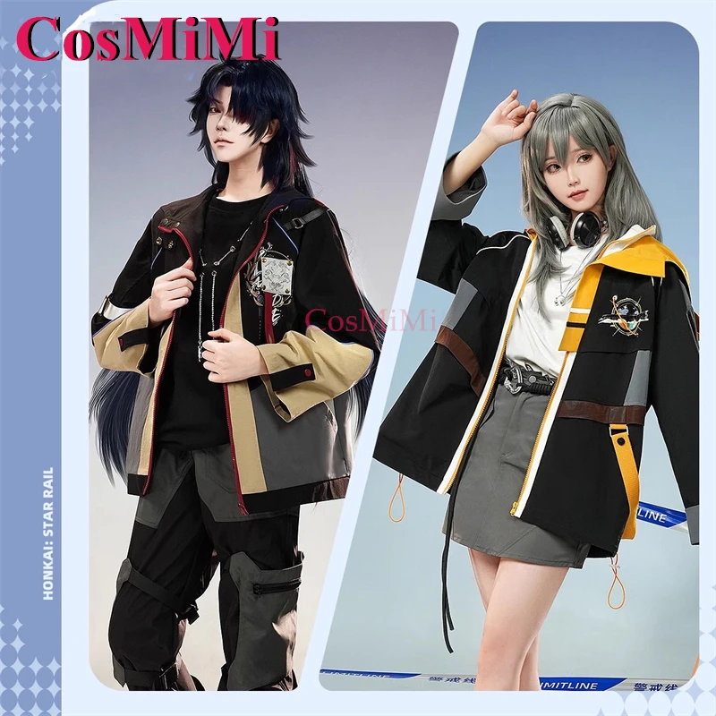 CosMiMi Game Honkai: Star Rail Trailblazer Stelle/Blade Cosplay Costume Derivative Product Fashion Overalls Coat Daily Wear New