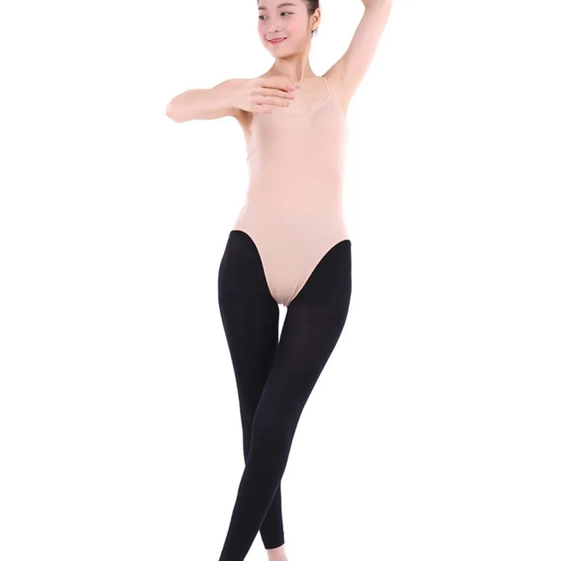 Collants de danse sans pied pour enfants, 3 paquets de collants de haute qualité pour enfants filles, noir, rose, beige, danse de Ballet