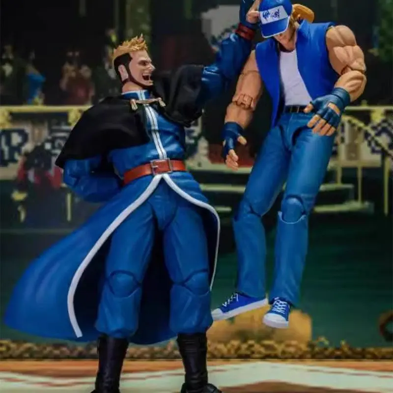 متوفر في المخزون Storm Toys Street Fighter 98 KOF98 Goenitz 1/12 نموذج الهاتف المحمول #2