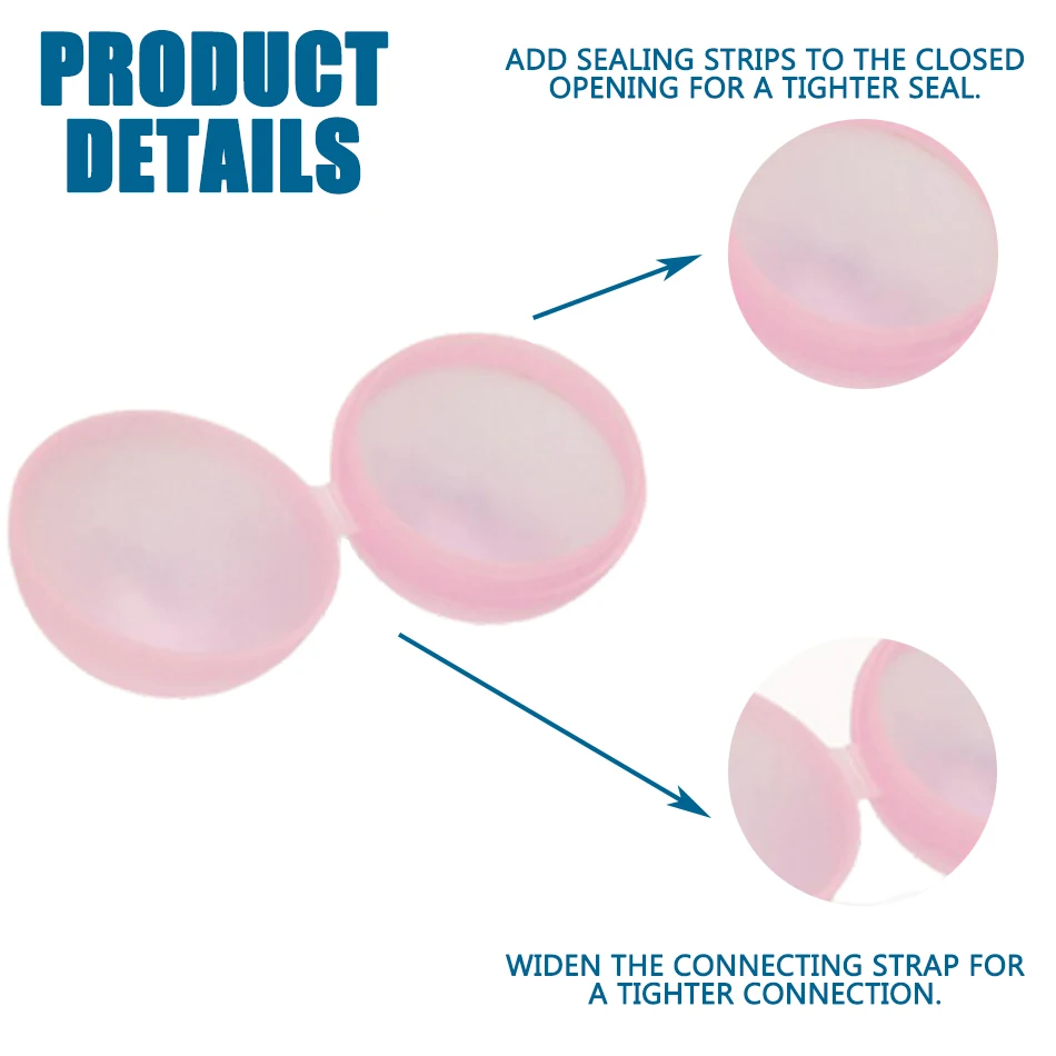 New Reusable Water Balloons Refillable Water Balloon Quick Fill Self Sealing WaterBomb Splash Balls Swimming Pool