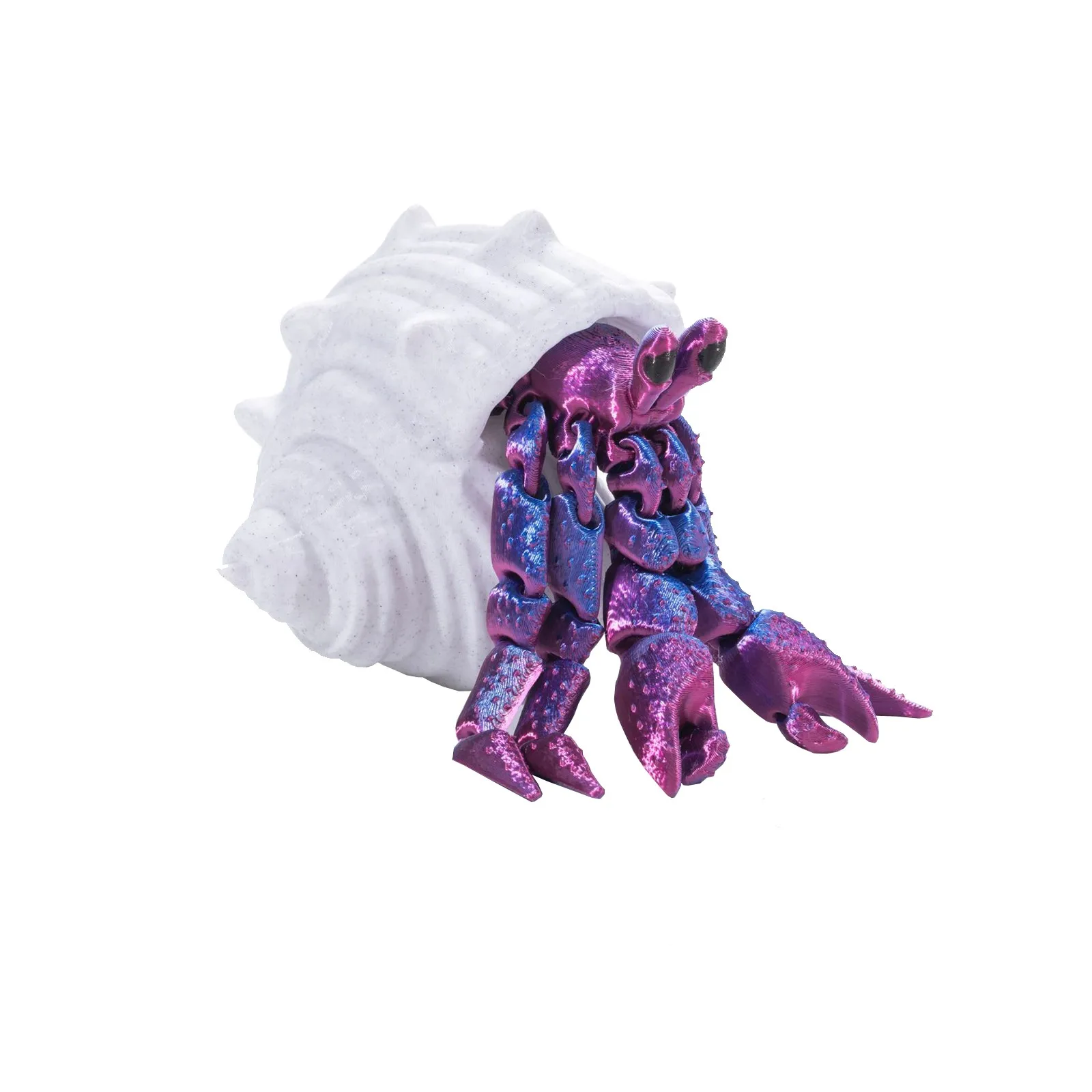 Small3D Printed Hermit Crab Toy, Detachable And Movable Integrated Joint Hand Model Children's Toy