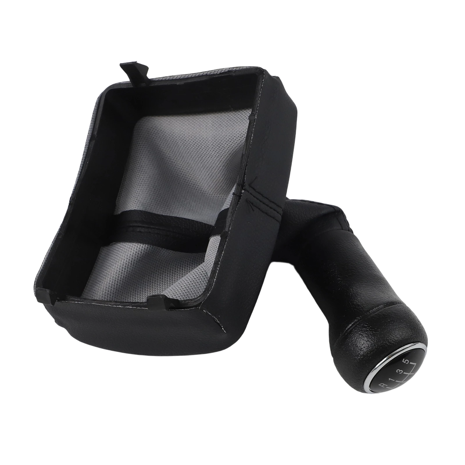 for b5 For 9N For 9N2 Compatible Gear Shift Knob Lever Featuring Leather Gaitor Boot for 2002 to 2009 Manual Models