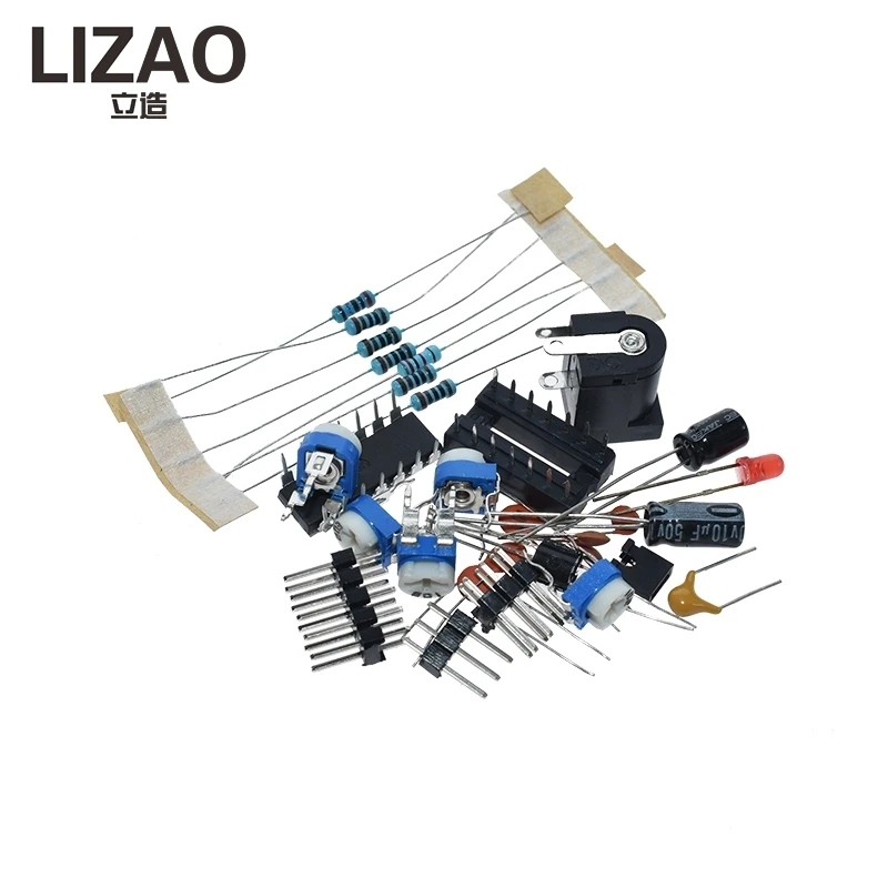 LIZAO ICL8038 Waveform Generator DIY Kit, Multi-Function Signal Generating Module for Electronic Teaching and Experiment